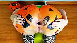 loira: doces or my hard black cock on halloween night?