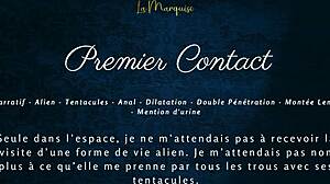 Holy Fuck, French Alien's Premier Contact Ravages Her Pussy!