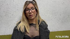 putalocura torbe catches sexy skinny venezuelan megan love and fucks her HARD doggystyle!
