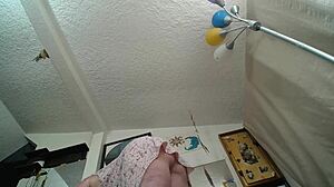 Dawnskye1962 Giantess POV Fun with Huge Curvy Fat Ass No Panties Retro Beaver Tease