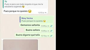 WOW Taking Hot Photos of Neighbor Dona Mary Milf in Tight Gym Leggings Big Latina Ass!!