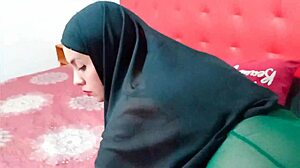 Hijab muslim slut begs: fuck me then creampie and facial cum?