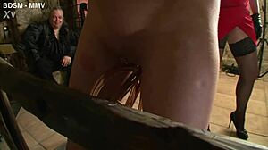 German Slave Enters Sadists Circle for Punishing BDSM Visit