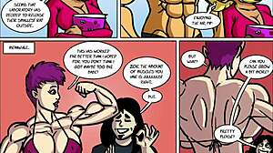 zoie and emily clash in steamy female MUSCLE growth battle