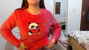 cute big ass blonde teases her curves live on webcam