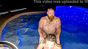 hardcore hot tub threesome explodes as jasper nyx and luci power take big cocks bent over in jacuzzi doggystyle and deepthroat