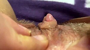 Huge Clitoris Teases Orgasm With Rubbing And Jerking In Extreme Closeup