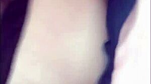 oh god this brunette milf moans loud getting anal fucked by crossdresser big cock doggystyle cum tattoo