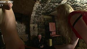 German Slave Enters Sadists Circle for Punishing BDSM Visit