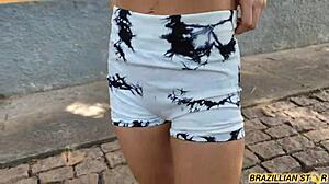 Fresh 18yo Blonde Loses Virginity to Big Cock Buddy in Outdoor Fuck