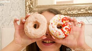 WOW Stephanie Moon's Innocent Face Hides Her Solo Pussy Touching Cravings!