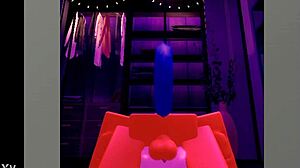 furry roblox slut bends over for big cock monster anal assfucking pussy pounding!