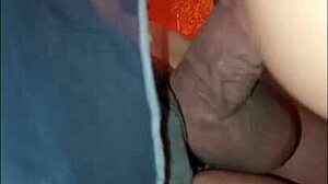 oh god this brunette milf moans loud getting anal fucked by crossdresser big cock doggystyle cum tattoo