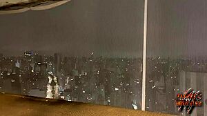 Nick and Niquita share moments in their intimate trailer home