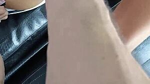 10 INCH Toy Stretches Pierced Nipples Slut's Close-Up Pussy Dirty Play Part 1!!