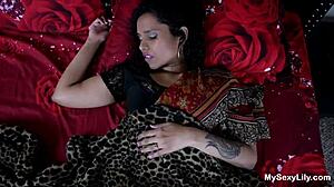 indian bhabhi fingers wet pussy dirty hindi talk