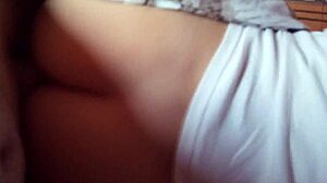 Naughty Teen Gets Fucked Hard Missionary Style Before Morning After Sleepover Part 1