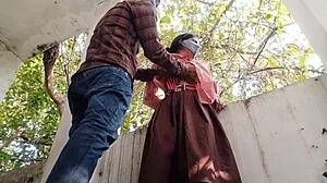 Desi hot Indian school stepsister tight pussy fuck village Hindi audio