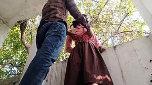 Desi hot Indian school stepsister tight pussy fuck village Hindi audio