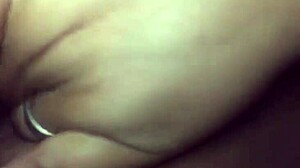 my girlfriend masturbates her wet pussy