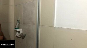 thick cock slams skinny colombian teen stepsister hard in bathroom full of cum