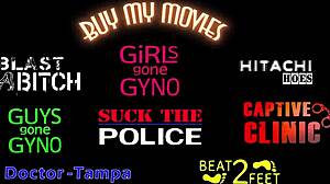 Nurse Franks Barefoot Tickle Humiliation Backstage in Hospital Short Hair