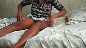 see this real african couple slam creamy pussy missionary style