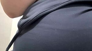 can you handle this extreme close-up squirt from my wet pussy in the public gym?