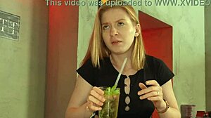 Cheeky bitch endures rough outdoor assfucking and facial cumshot