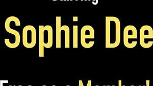 ever wondered how sophie dee's big clit throbs after riding that metallic dildo up her euro pawg ass?