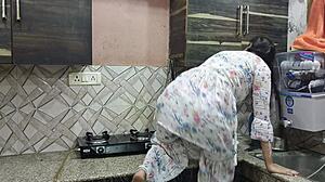 desi jija rips sali clothes for kitchen anal pussy hardcore with dirty hindi talk dripping tight