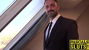 Ariell Aquinas takes rough anal doggystyle pounding then gulps down hot jizz load!