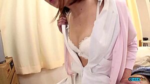 the nurse grips his cock until hard then milks cumshot from patient balls