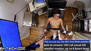 Rebel Wyatt Cums Hard from Hitachi in Prison