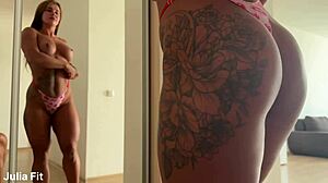 Damn Julia's Huge Ass Big Tits Skip Anal!