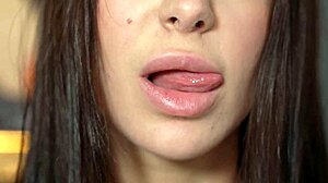 First time skinny milf feels cock stretch her tight holes deep