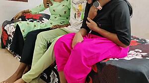 Komal and Neha Endure Brutal Furious Threesome Pounding