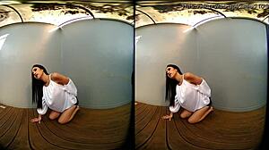 young asian goddess teasin you hard with her petite nude body n feet vrpussyvision omg!!