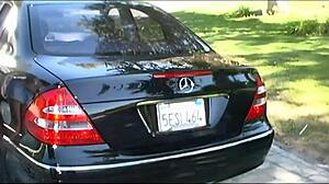 i spread wide outdoors while he pounds my milf ass fast and hard