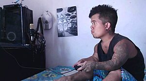 stepbro, forget games and let horny stepsis play with your cock instead?