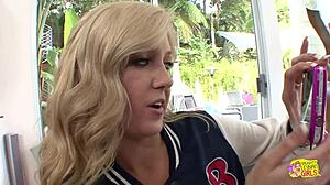 blonde natalie heart and brunette emily karl start with photos then lick pussy