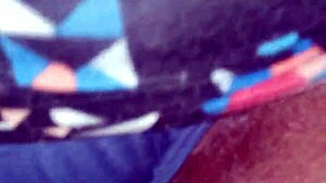 My ebony granny pussy drips wet soaking panties craving change