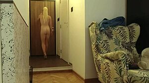 I Met Delivery Guy Naked And He Grabbed My Big Tits And Ass