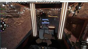 uhh bunny girl bends for boss's rough anal to prove she's top worker