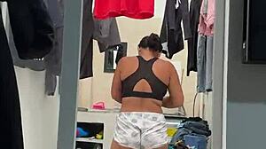 Neighbor in Tight Jeans Begs for Laundry Help with Teasing Curves