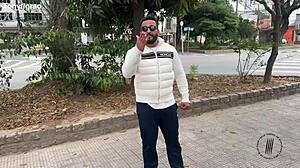 Buceta rosa gets ripped clothes bent over fucked rough in white bathtub with massive creampie on curvy Brazilian ass