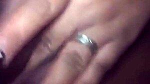 my girlfriend masturbates her wet pussy