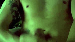 Pounding My Stepmom's Bed While Masturbating Hard