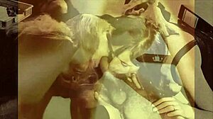 vintage group beaver blowjobs double hairy pussy retro fun