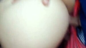 Colombian Bride's Fat Ass Dripping Wet No Panties Home Fuck